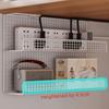 Adjustable Under-desk Cable Management Tray with Clamp Metal Desk Cable Organizer No Drill Wire Socket Storage Home