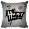 Pillow Case Holiday Party Halloween Horror Bat Office Pillow Case Car Waist Support Cushion Lumbar Pillow