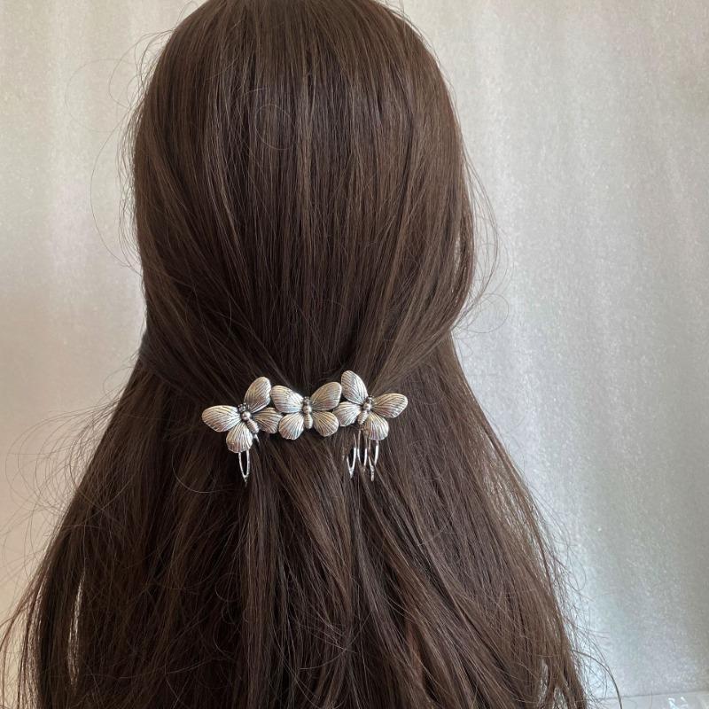 2PCS Women Hair Comb Metal Butterfly Bridal Hair Pins Clips Ornaments Fashion Jewelry Wedding Hair Accessories Headdress Wholesale