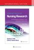 The Essentials of Nursing Research Book