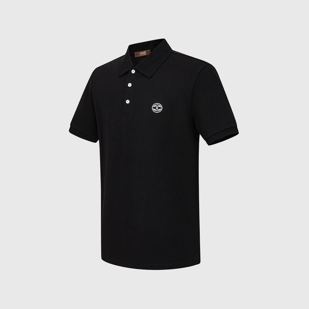 Spring and Summer Fashionable Printed Versatile Short-Sleeved Men's Polo Shirt