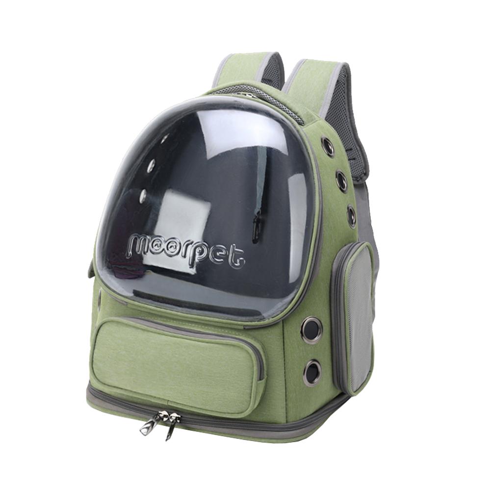 

Воздухопроницаемая космическая капсула рюкзак для домашних животных из ткани Оксфорд, переноска для кошек, дорожная сумка с прозрачным чехлом, портативная для перевозки кошек и собак