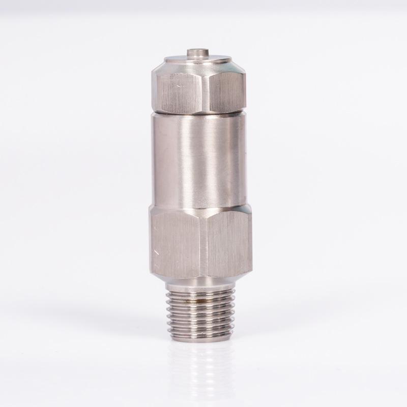 Stainless Steel Anti-Drip Fine Mist High-Pressure Nozzle for Humidification, Cooling, and Dust Removal.