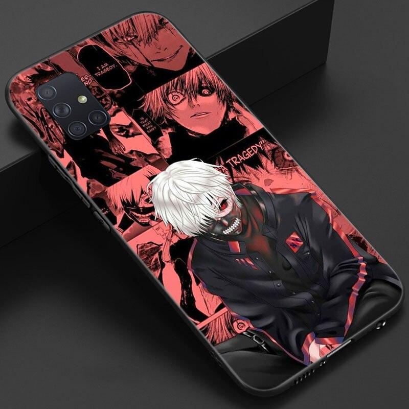 Japanese Anime Tokyo Ghoul Phone Case For Samsung A12 A22 A31 A32 A50 A51 A70 A71 A72 A11 A21S A02S A10S A20S A30S A52 S 5G
