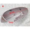 For BYD Dolphin Replace Car Outside Reverse Mirror Cover Cap Wing Door Side Mirrors Housing Shell Color Painted