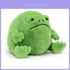 Adorable Ricky Rain Frog Plush Toy Soft Cartoon Frog Doll For Kids 30x25x20cm