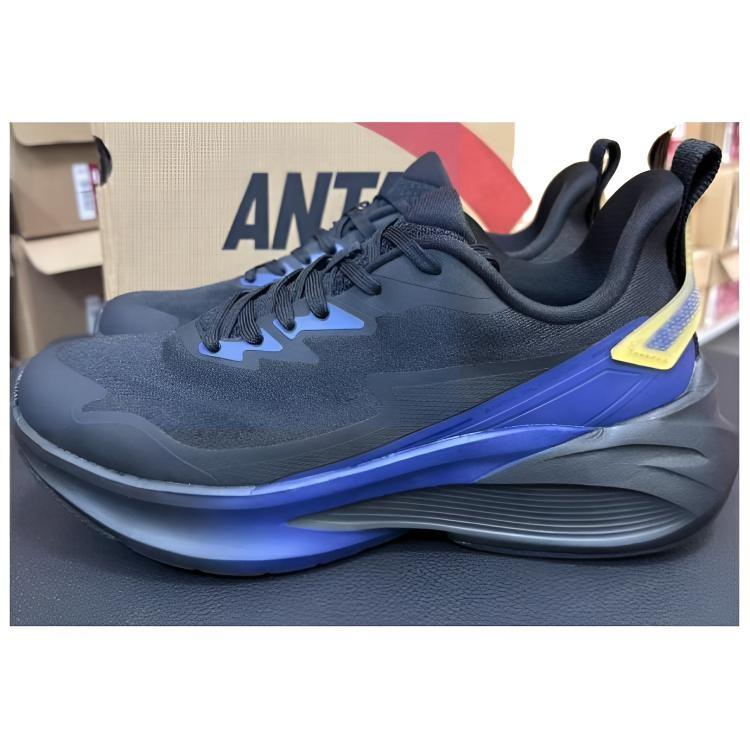 Anta Cloud Trail Cushioning, Wear Resistant Low Top Running Shoes Men's Blue 112415522-12