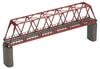 TOMIX N Gauge Truss with 2 Brick Model Railroad Supplies Single-Track Bridge, F, Red, Piers, 3031,