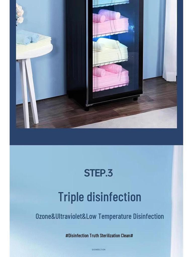 Ultraviolet Towel and Slippers Disinfection Cabinet for Hospitals and Barber Shops