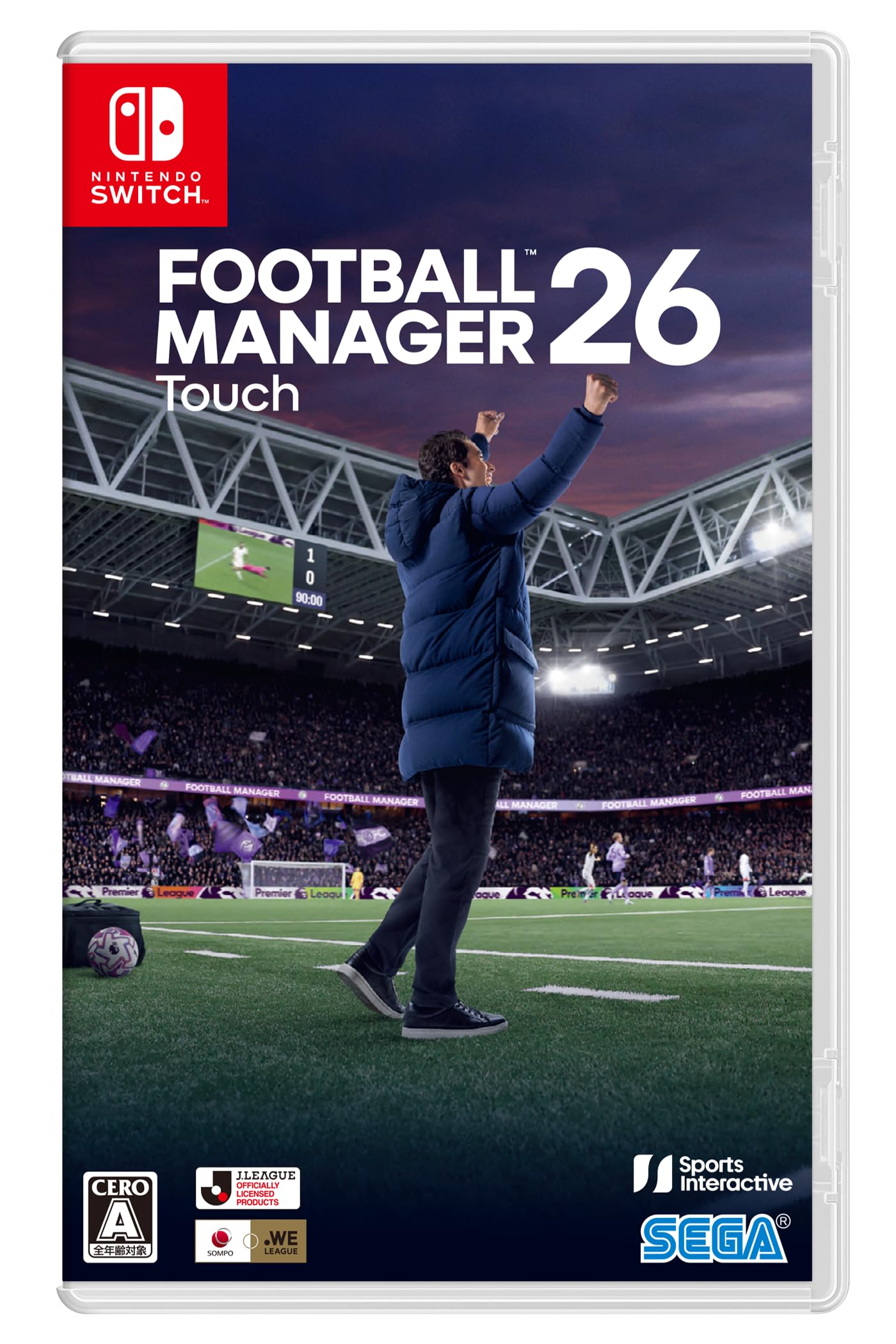 

Football Manager 26 Touch Digital Wallpaper Released Switch -