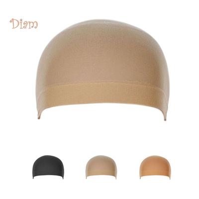 NO.PS Einfarbige elastische Perücke Liner Caps Haar Snood Nylon Stretch Mesh Hüte Haarschmuck