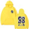 Cute Kawaii Ado Cartoon Style Hoodie Fans Gift Men's Women's Casual Oversized Sweatshirt Unisex Japanese Style Hoodies