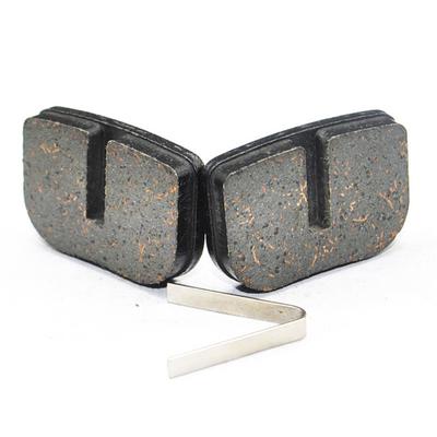 Black Color Bike Disc Brake Pads Resin Brake Pads Semi-Metal Brake Pads
