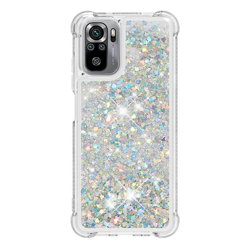 Fundas Note 10 Quicksand Case for Xiaomi Redmi Note 10S Coque Soft Liquid Bling Cover For Xiaomi Redmi Note 10 Phone Case Capa