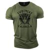 Summer Viking Casual Fashion 3D Printed T-shirt for Tough Men, Outdoor Sports Short Sleeved Clothing, Simple Daily Versatile O-neck Pullover