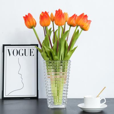 Pointed Mouth Soft Rubber Tulip Soft Feel Home Living Room Decoration Tulip Fake Flower