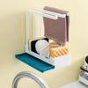 Plastic Kitchen Storage Rack Dishcloth Hanger Cleaning Brush Storage Tool  Space Saving