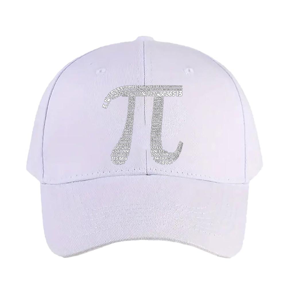 Pi Symbol   decimal values cap Summer Woman Man Adult Hat Casual Adjustable Funny Dad Printed Baseball Caps boyfriend