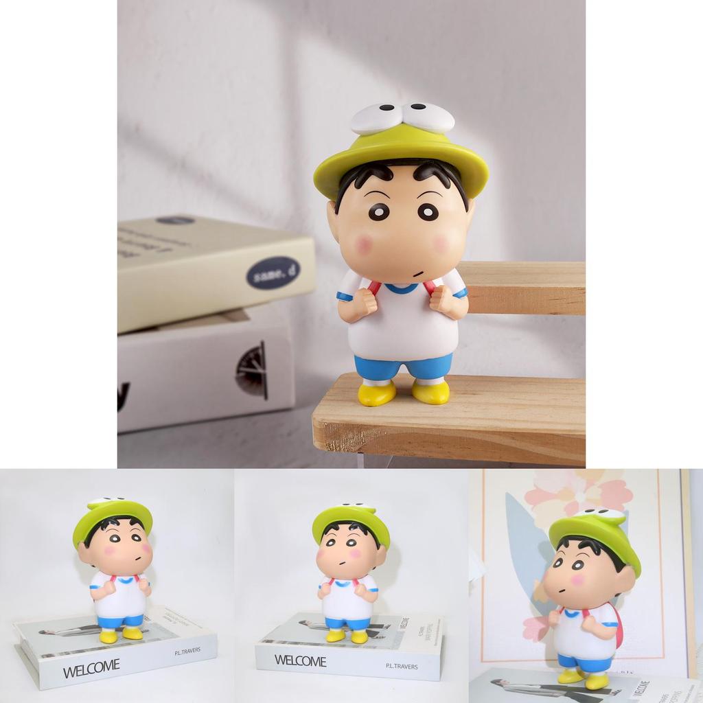 Adorable 18cm Crayon Shin Chan Frog Figure Perfect For Home Dcor Birthday Gifts