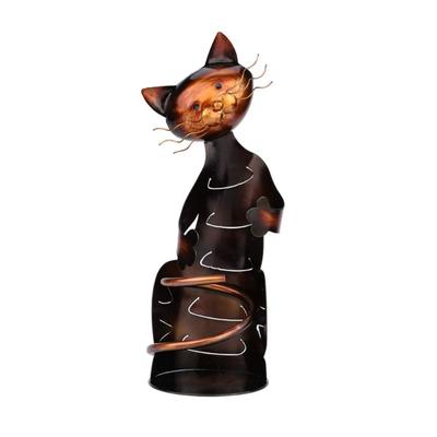 Cat Shaped Wine Holder Multipurpose Stable Base Lovely Portable Decorative Cat Wine Holder Rack for Wine Lovers