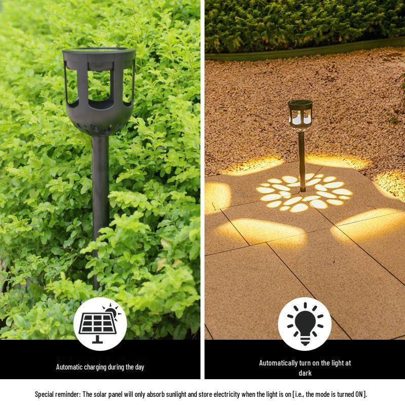 Solar Ground Stake Lights - Waterproof Outdoor Lawn and Garden Decor