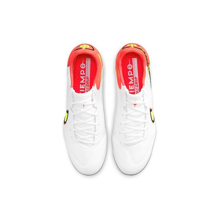 Nike Tiempo Legend 9 Elite FG Motivation Pack Unisex Sneakers White Bright-Crimson Volt CZ8482-176