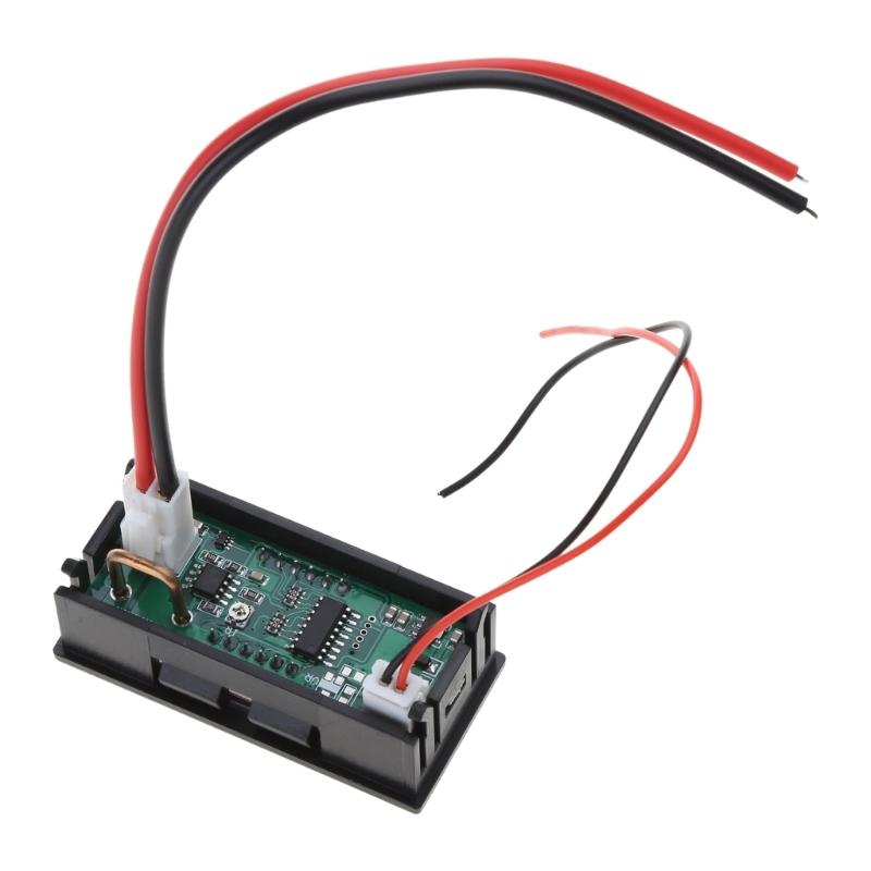 High Digital Ammeter Current Tester for DC 0-9.999A(10A) 4-30V 4 Digit Amp Meter 0.56" LED Red Display Panel