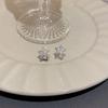 Five-Pointed Star Fashion Earing Hoops Zircon SEarrings For Women Perfect For Daily Wear Anniversary Best Wish
