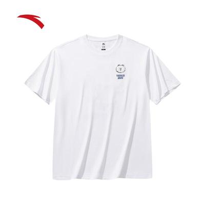 X LINE FRIENDS Ice-Feel Antibacterial Loose Fit Summer T-Shirt
