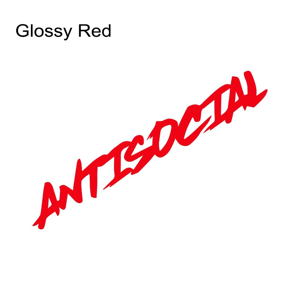 גדלים שונים מדבקת שמשה קדמית לרכב אנטי-חברתי יצירתי סטיילינג אופנוע חלון ויניל דקור מדבקות מכוונון אוטומטי אביזרי