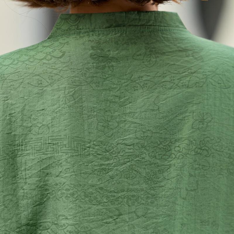Elegant Chinese Style Embroidered Pullover Blouse