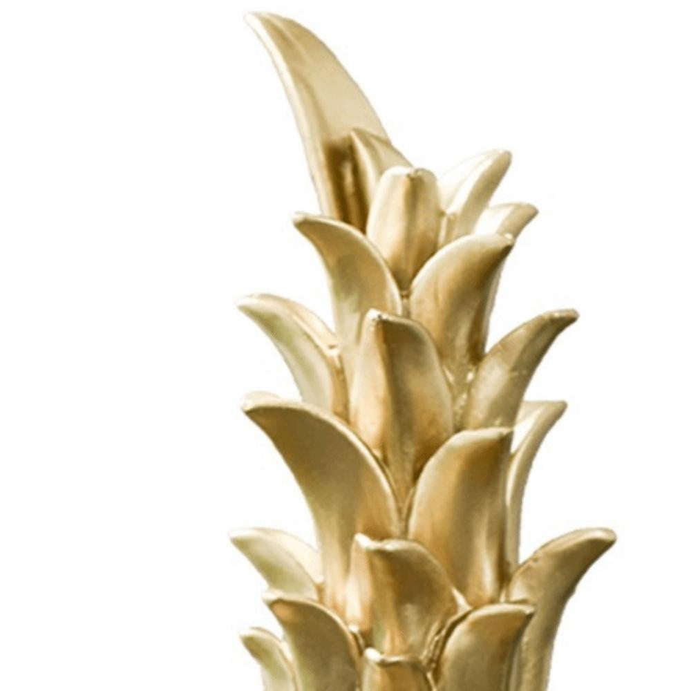Compact Desktop Size Modern Pineapple Tabletop Decor Study Room Cabinet Decor
