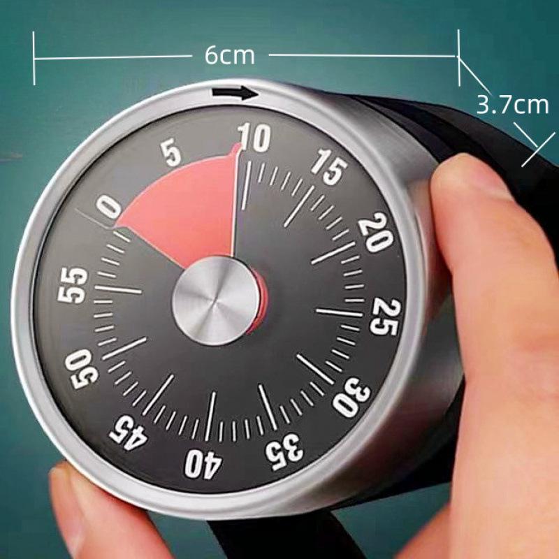 Magnetic Visual Kitchen Timer and Study Reminder for Children with Alarm Clock Function