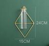 Nordic Ins Glass Test Tube, Hydroponic Vase, Wall Decoration, Home Decoration, Modern, Simple