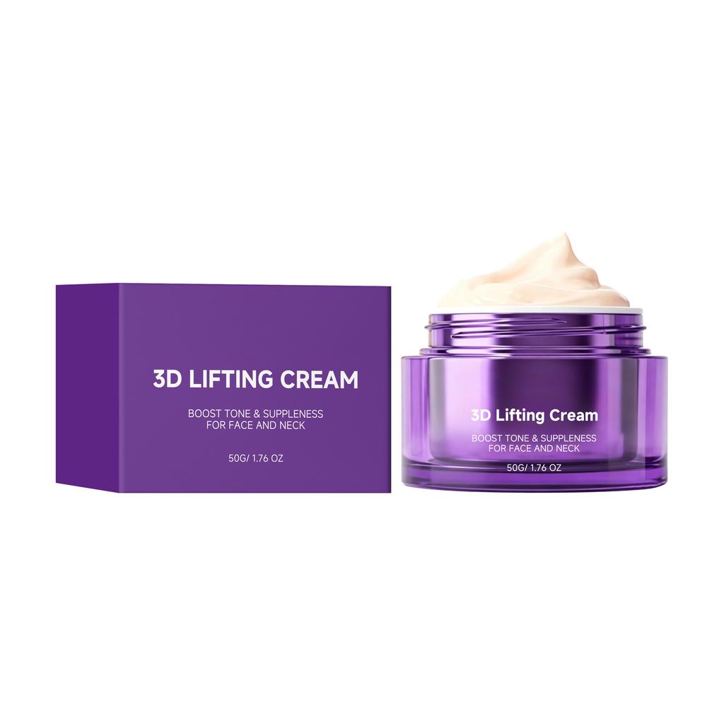 Gentle Face and Neck Care Cream Delicate Smooth Daily Facial Neck Skin Light Moisturizing Refreshing Hydration