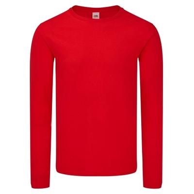 Fruit of the Loom Unisex Erwachsenen Iconic Langarm-T-Shirt