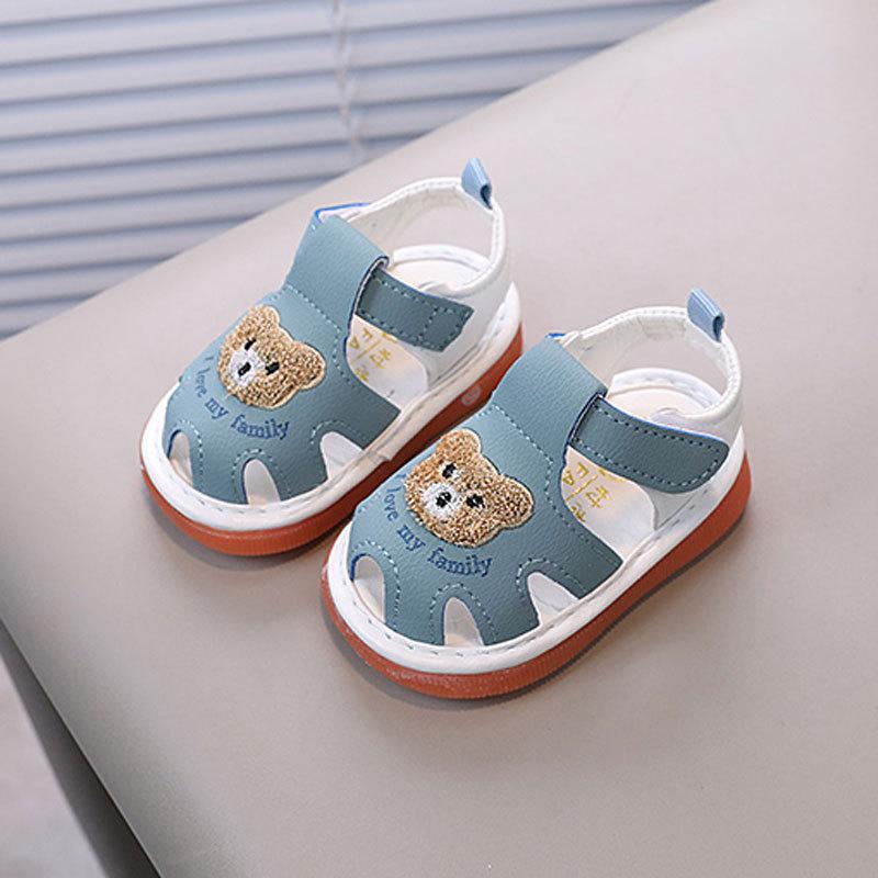 Baby Summer Toddler Soft Sole Shoes With Velcro Closure For Boys And Girls