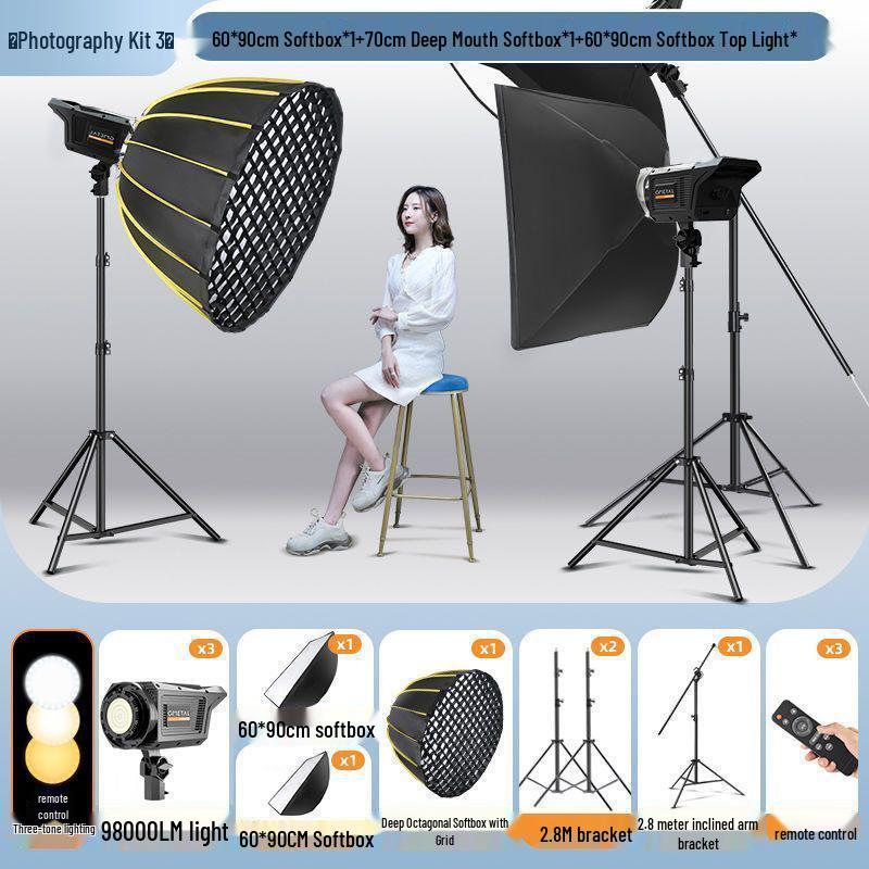 Professional Soft Light Parabolic Grid for Live Streaming and Beauty Anchors