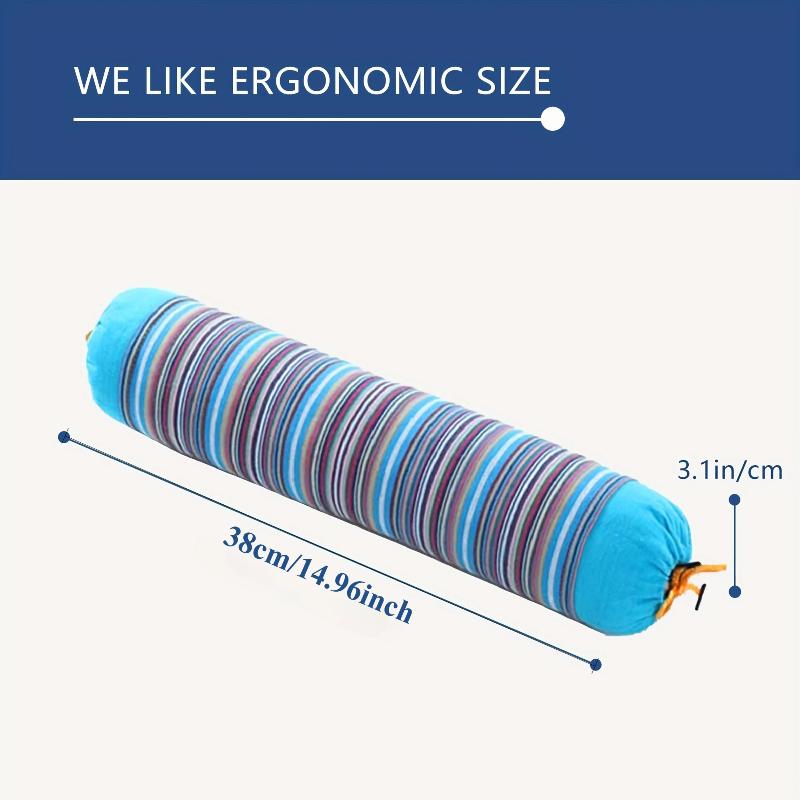1 Stück Buchweizenschalen gefüllte Kissen, Nackenkissen und Büro-Nickerchenkissen helfen, Schulter- und Nackenschmerzen zu lindern.