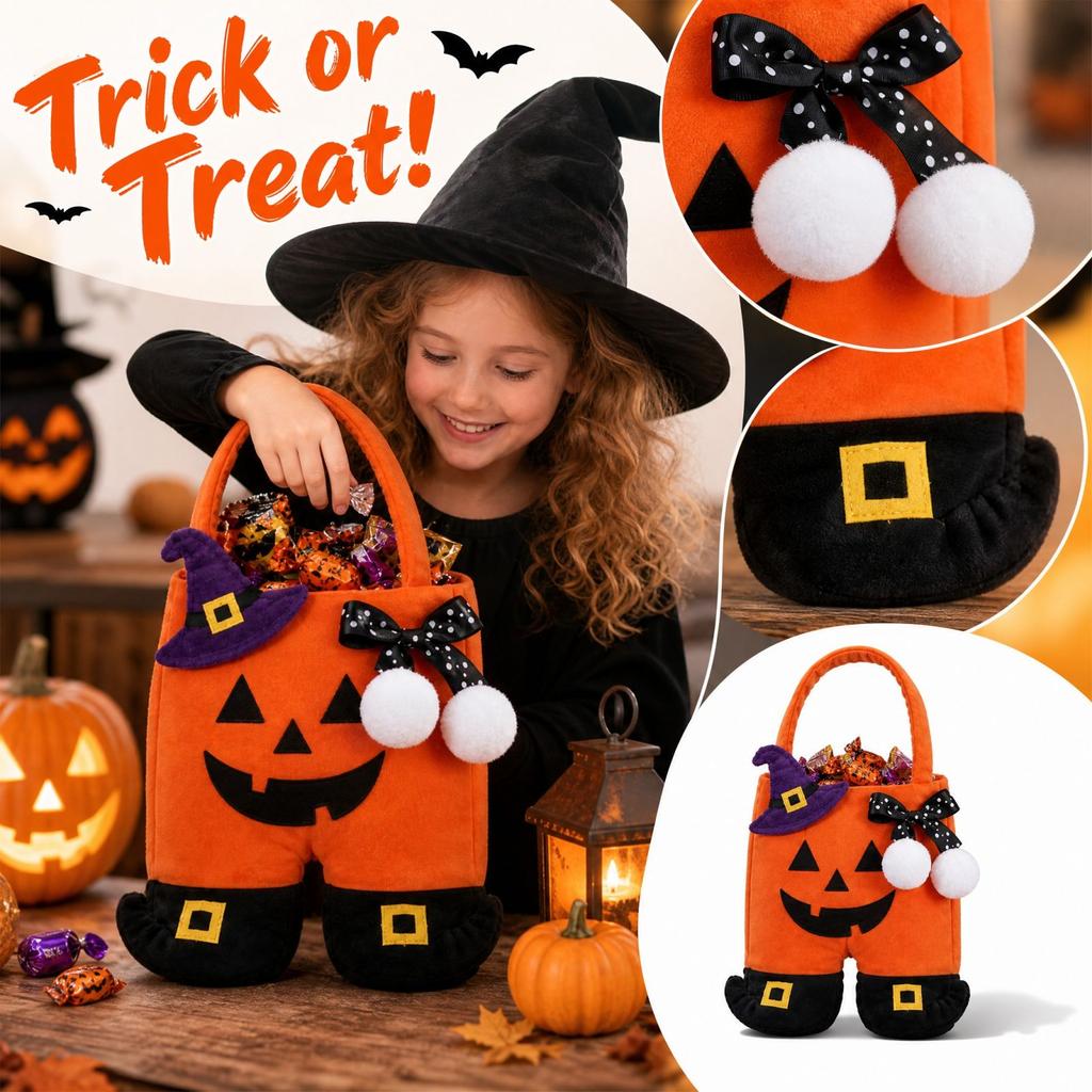 Halloween-Snack-Aufbewahrungsbeutel für Süßigkeiten, Partygeschenke und Belohnungen