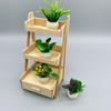 Mini Mini Tree Potted 1:12 Dollhouse Dollhouse Green Plant Simulation Potted Plants  Kids Gift