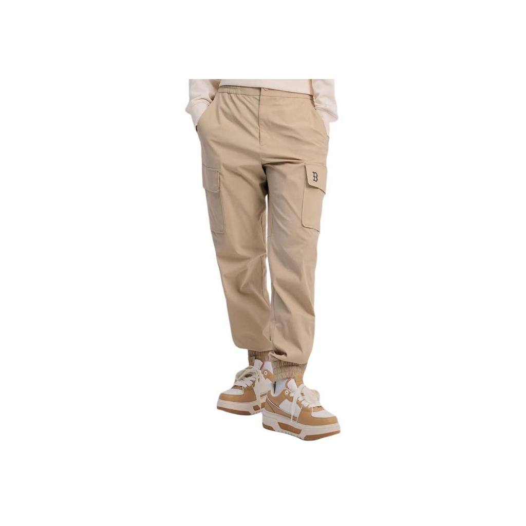 New MLB SS24 Boston Red Sox Casual Pants Unisex Beige 3AWPB0441-43BGM