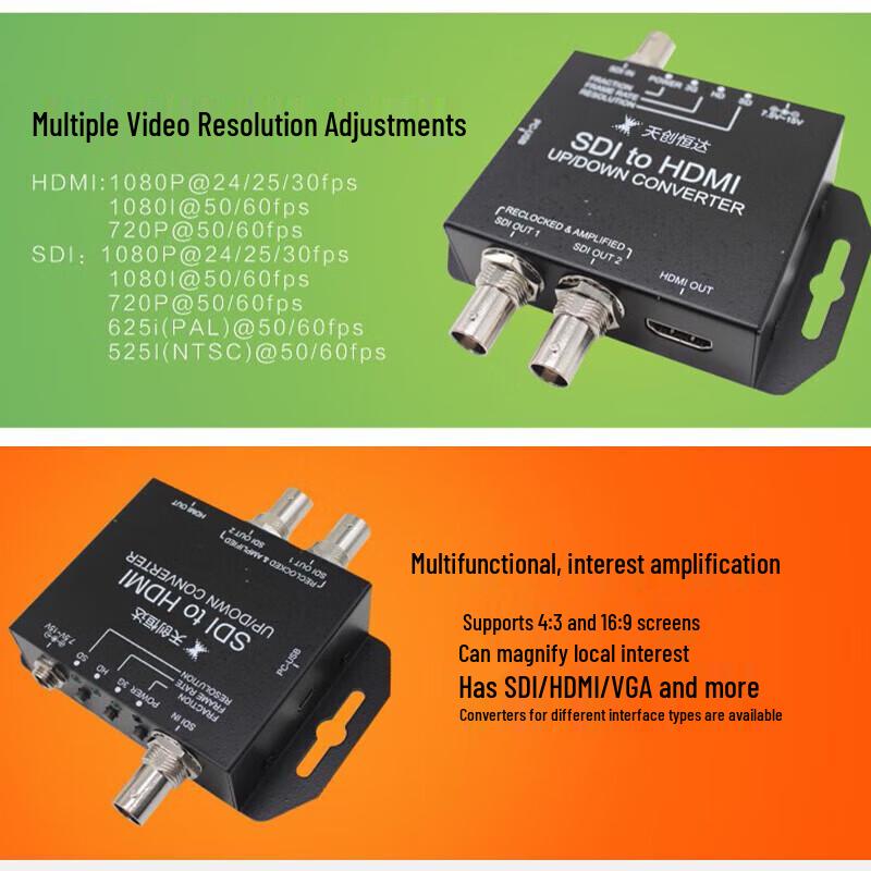 TCHD Video SDI to HDMI Converter