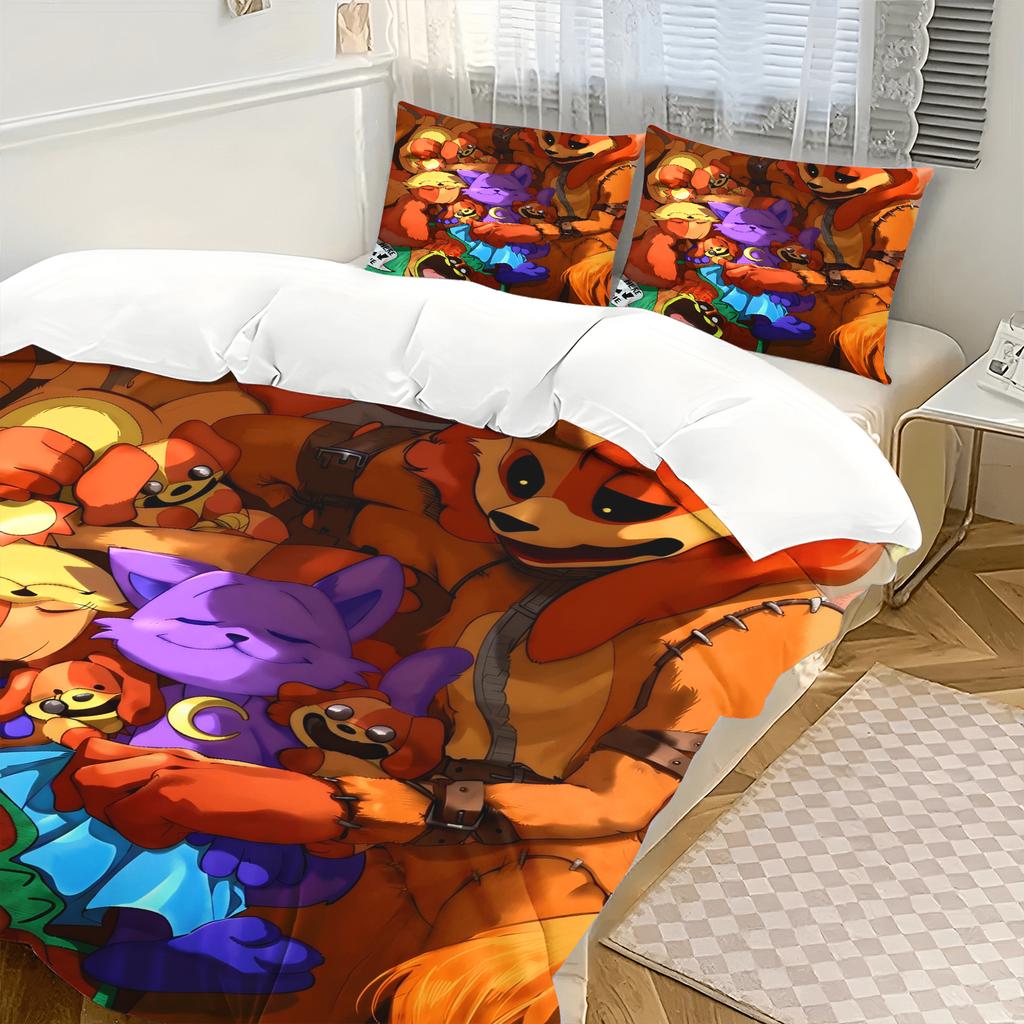 3d Print Game CatNap X DogDay Bedding Sets Comforter Quilt Bed Cover Duvet Cover Pillow Case 2-3 Pieces Sets Bedroom Decoration