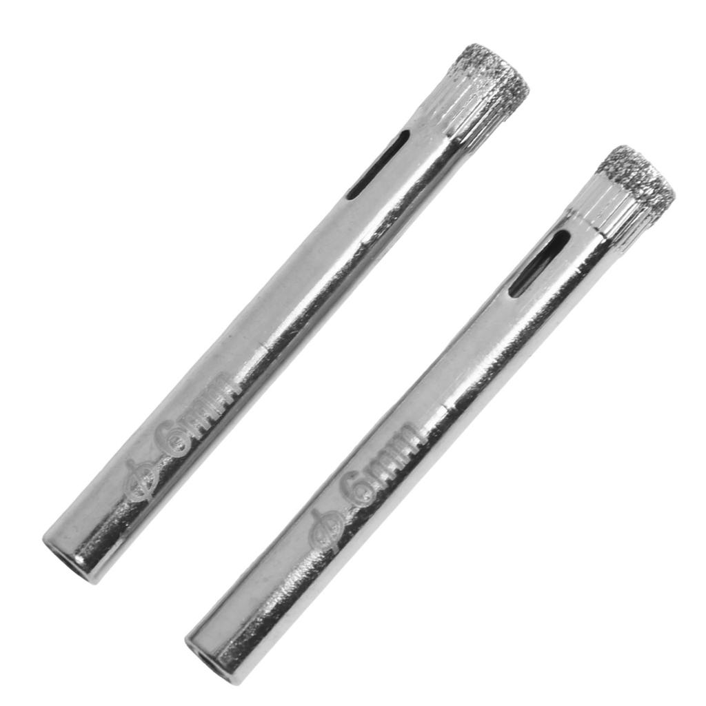 Drill Bits 6mm Diamond Coated Drill Bit Diamond Drill Bit For Tile Ceramic Glass Replacement Saw Tools Diamond
