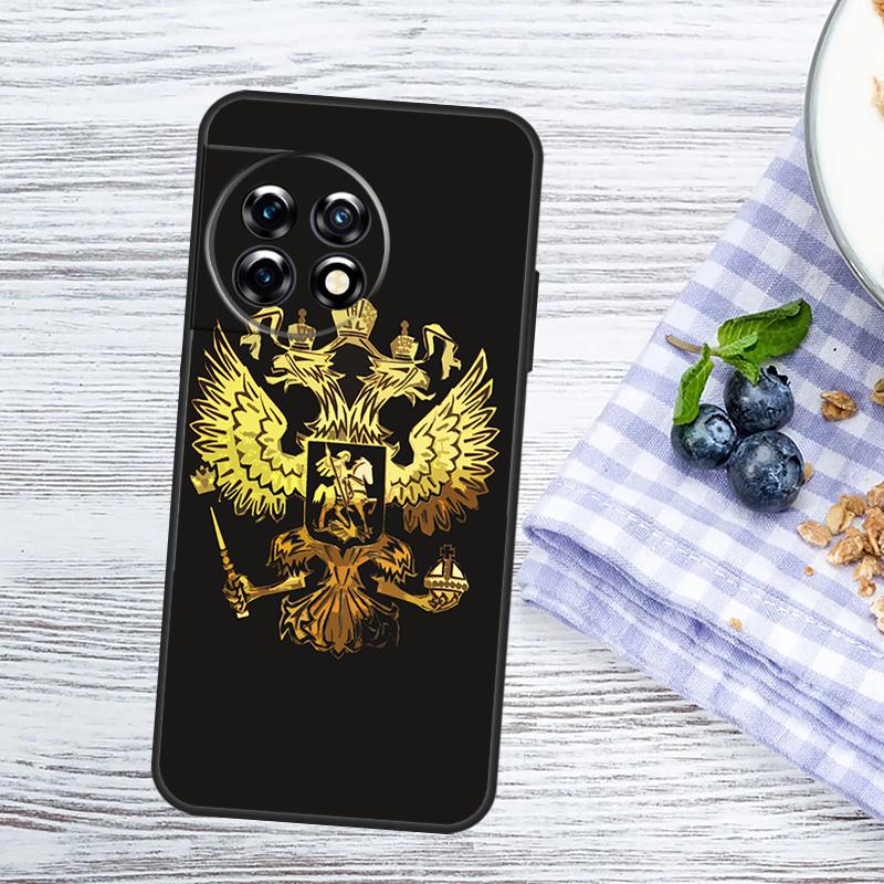 Russia Russian Coat Of Arms Case For OnePlus Nord CE 5 4 3 2 Lite N20 N30 OnePlus 15R 13T 13R 12R 10T 10R 11 13 15 Cover