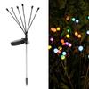 Solar Garden Lights 6 LED Firefly Solar Lights for Outside IP65 Waterproof Solar Swaying Outdoor Lig