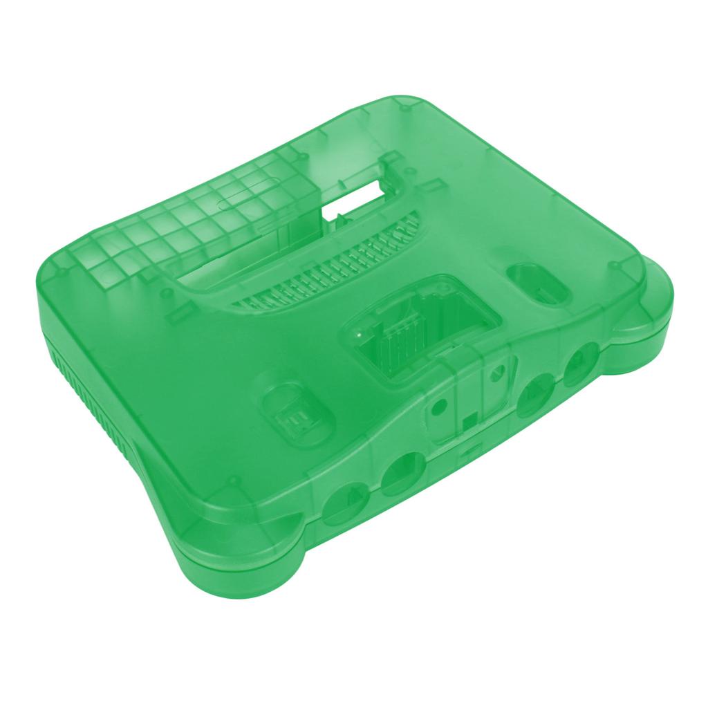 Retro Video Game Console Translucent Case Professional Dustproof Thickened Game Console Protective   for N64 Console