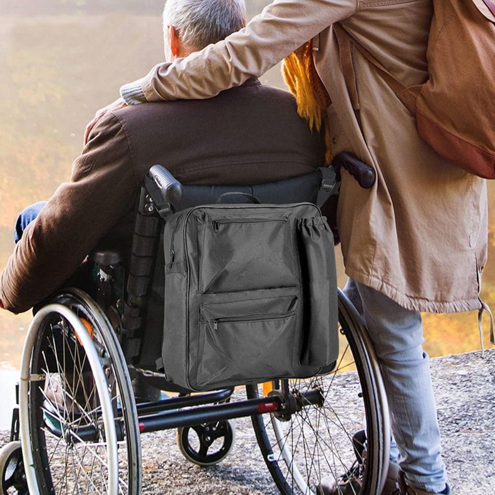 Wasserdichte Rollstuhl-Hecktasche Mehrere Taschen Mobilitätsroller-Tasche Gehhilfen