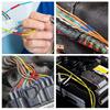 GTIWUNG 200-Piece Insulated Crimp Terminal Set, Crimp Connector Terminals, Splice Kit, Wiring Connection Connector Crimp Sleeves